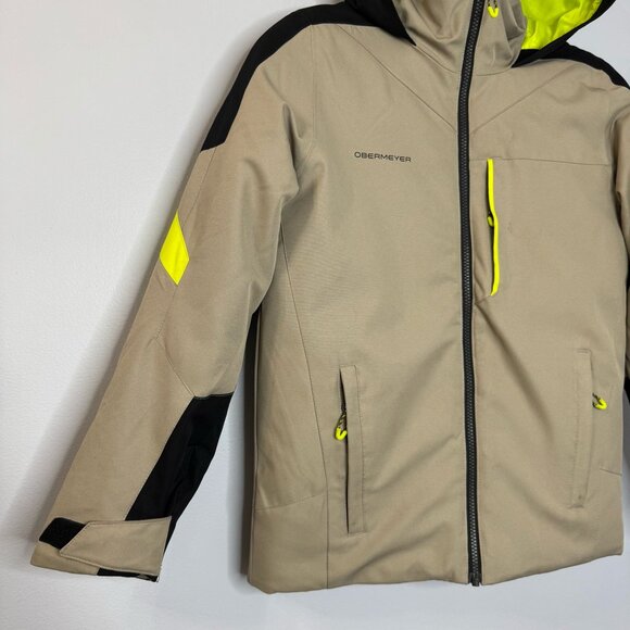 OBERMEYER Boys' Fleet Ski Snowboard Jacket Boy 10-12 Outdoor - Picture 2 of 15